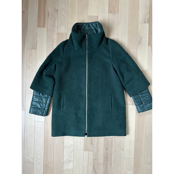 Simons forest green Puffer Jacket - Picture 2 of 11